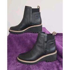 NEW Dolce Vita Women's Huey H20 Chelsea Boot Waterproof Leather Size 6.5